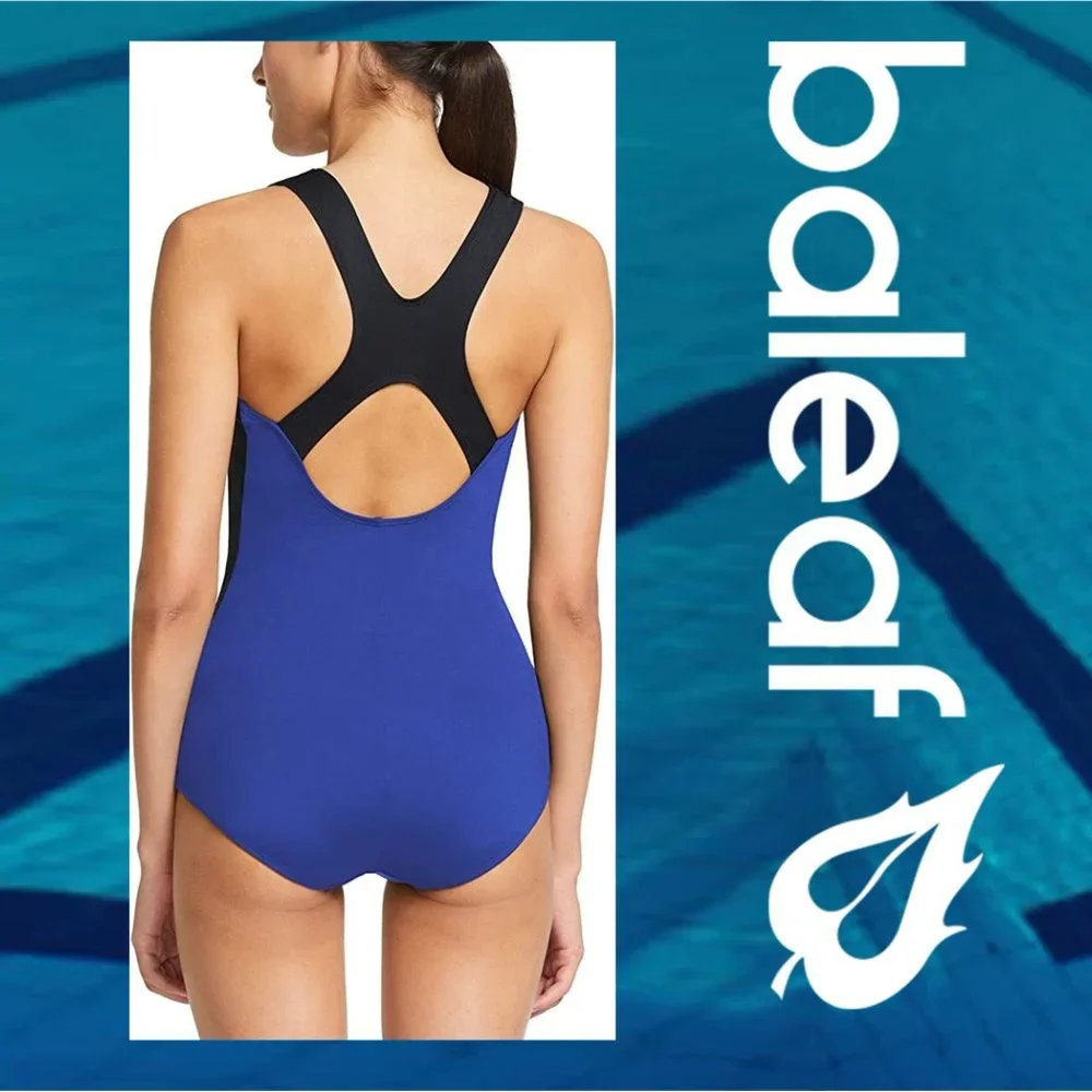 BALEAF Athletic Racerback One Piece Swimsuit  🍃  NEW WITH TAGS!